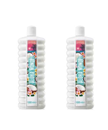 Avon Aloha Monoi Bubble Bath 1000 ml (2000 ml) 2 pieces