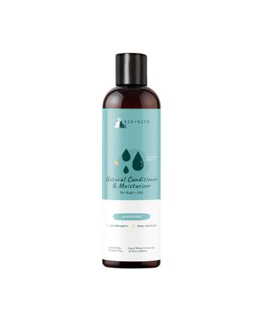 Kin+Kind Natural Conditioner & Moisturizer for Dogs & Cats Unscented 12 fl oz (354 ml)