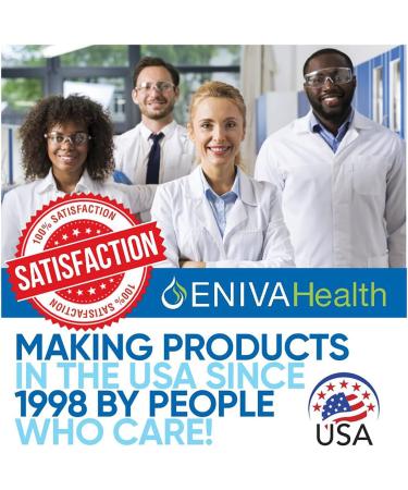 Eniva Health Thyroid Support Supplement - Liquid Ionic Iodine (16oz) for Metabolism, Energy & Focus | Vegan, Non-GMO with Fast Results - Buy Online on SooperMarket.com