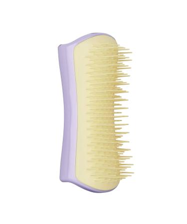 Tangle Teezer | Pet Teezer | Small Detangling and Dog Grooming Brush | Dry Brush or Dog Bath Brush | Lilac & Yellow Lilac Yellow