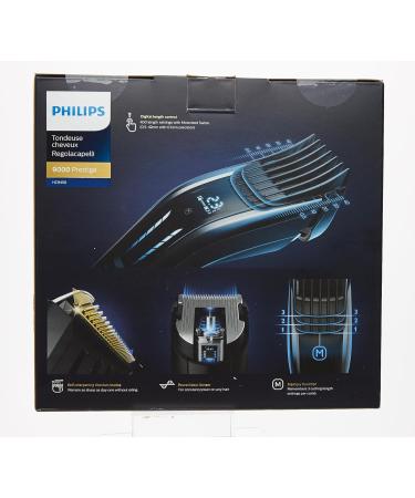Philips Series 9000 Hair Clipper HC9450/20 - 400 Length Settings Titanium Blades & Digital Touch Control | S9000 3 Combs & 2 Accessories - International Shipping Available - Buy Online on SooperMarket.com