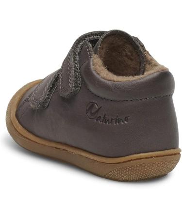 Naturino Cocoon VL Leather First Steps Shoes - 6 UK Child Grey - Buy Online on SooperMarket.com