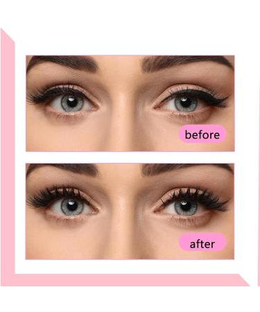 Lash Extension Kit - 10pcs Fluffy Wispy Fox Cat Eye & Volume Curly Strip Lashes for Natural Makeup & Cosplay | Lightweight Black Eyelashes - Buy Online on SooperMarket.com