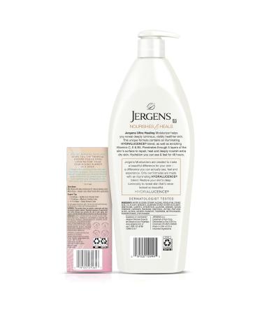 Buy Jergens Ultra Healing Body Moisturizer & SOL Tanning Serum - 21oz Lotion + 1oz Drops | Fast International Shipping - Buy Online on SooperMarket.com