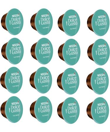 60 x Dolce Gusto Flat White Pods 60 Capsules 60 Drinks Sold Loose