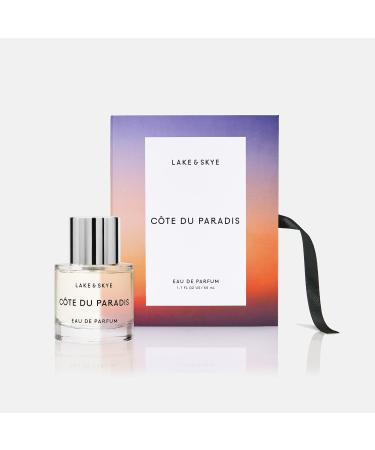 Lake & Skye C te Du Paradis Eau de Parfum Spray -Vegan Cruelty Free Synthetic Free 1.7 fl oz (50 ml) - Warm and Woody Gourmand Fragrance Collection 1.7 Fl Oz (Pack of 1)