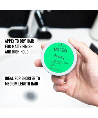 Got2b Daring Texturizing Clay 2oz - Style with Confidence - Buy Online on SooperMarket.com