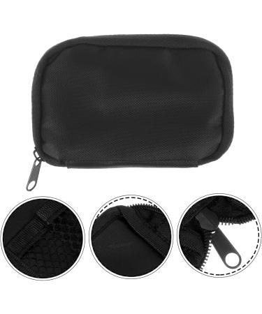 KALLORY 4 Pcs Blood Meter Storage Bag Zipper Storage Bags Meter Case Carrying Bag Medical Blackx2pcs 13x8.5cmx2pcs - Buy Online on SooperMarket.com