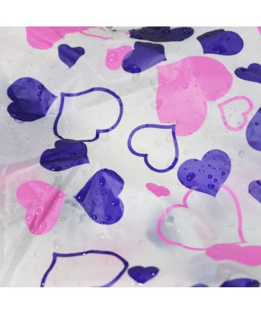 LJY 13-Piece Shower Cap Set - Waterproof Plastic Hair Caps for Women - Perfect for Bathing, Salons, and Spa - Buy Online on SooperMarket.com