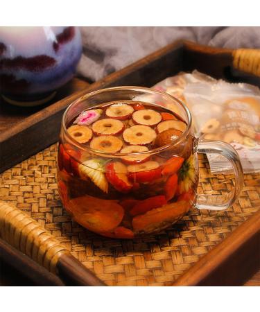 Rose Eight Treasure Tea 300g (10g 30packets) Ba bao Tea Rose longan red dates chrysanthemums goji berries Combination herbal tea  - Buy Online on SooperMarket.com