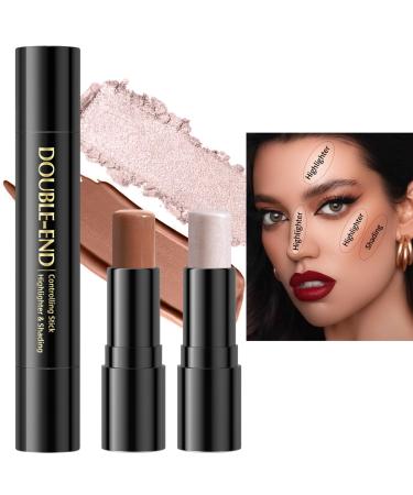 Contour pencil highlighter contouring pencil contour stick concealer contouring and highlighter in a contour pencil face concealer contouring pen bronzer contour pen and highlighter make-up ( #2) #2 50 ml (1 Pack)