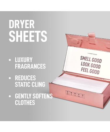 Buy Laundry Sauce Egyptian Rose Dryer Sheets – Eco-Friendly Fabric Softener for Fresh Laundry | Free International Shipping - Buy Online on SooperMarket.com