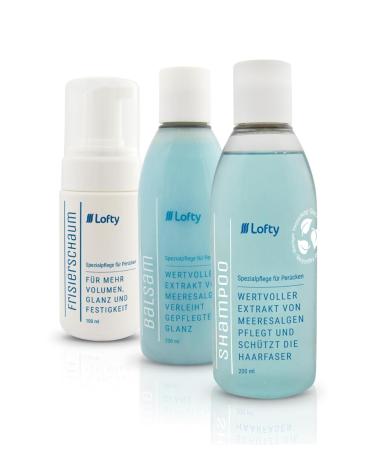 Lofty Care Set: 4 Wig Shampoo Conditioner & Styling Foam for Synthetic Fiber Wig Care - Buy Internationally - Buy Online on SooperMarket.com