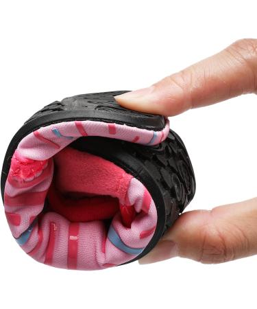 JIASUQI Kids Water Shoes - Quick Dry Aqua Socks for Beach and Pool - 5.5/6 UK Child - Easy Line Pink - Buy Online on SooperMarket.com