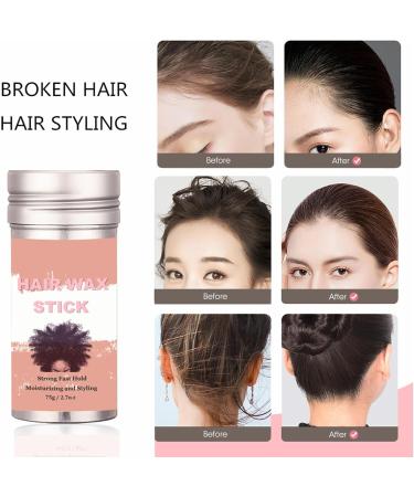 Hair Wax Stick 75g Soft Shiny Hair Styling Wax Non Greasy Styling Cream Hair Wax Stick for Frizzy Hair Gel Stick for Control - Buy Online on SooperMarket.com