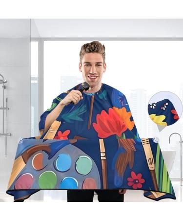 Kigai Waterproof Barber Cape - Professional Hair Cutting Cape for Men & Women | Adjustable Snap Closure Hairdressing Tools - Buy Online on SooperMarket.com