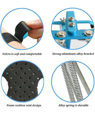 Adjustable Finger Orthosis Multifunctional Wrist Physiotherapy Training for Both Right and Left Hands - Buy Online on SooperMarket.com