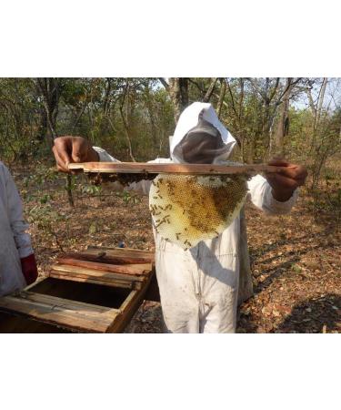 Mama Buci Top Bar Hive Zambian Pure Honey Ethically Produced Winter Harvest 340 g Dark - Buy Online on SooperMarket.com