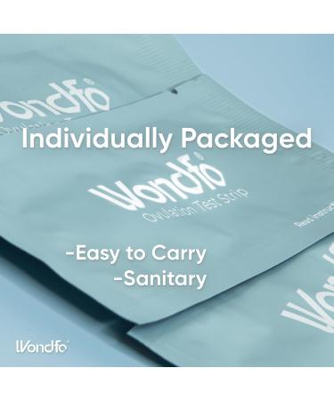 Wondfo 50 Ovulation Strips Tests with 50 Cups - Ultra Early Result Detection Highly Sensitive Fast Home Self- Most Fertility Day Predictor Kit with 50 Cups included 1 count (Pack of 50) - Buy Online on SooperMarket.com