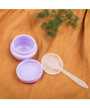 Yucool TSA-Approved Travel Containers - 10 Leak-proof 20ml Mini Bottles with Spatulas for Toiletries & Makeup - Refillable & Empty - Buy Online on SooperMarket.com