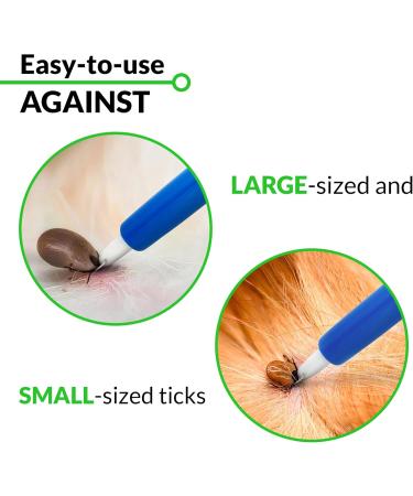 Mydaisy Tick Loop for Dogs - Easy-to-Use Tick Remover for Dogs Cats & Horses - Effortlessly Remove Nymph & Adult Ticks - Essential Tick Pliers - Buy Online on SooperMarket.com