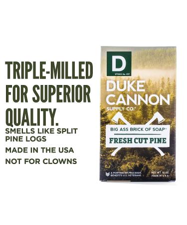 Duke Cannon Great American Frontier Men's Big Brick of Soap Set - Fresh Cut Pine, Leaf & Leather, Campfire - Buy Online on SooperMarket.com