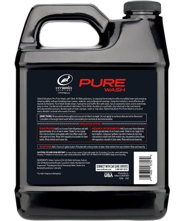 Turtle Wax Pro Pure Wash - Extreme Foaming Car Wash Formula 64oz Black - Buy Online on SooperMarket.com
