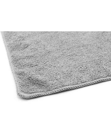 The Rag Company Sport & Workout Towel 3-Pack - Gym Exercise Fitness Spa - Ultra Soft 320gsm Microfiber - Fast Drying & Super Absorbent - 16in x 27in - Ice Grey - Buy Online on SooperMarket.com