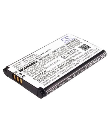DCH 1050mAh 806-00001-000 Battery Replacement for Lightspeed Aviation A500 Tango 806-00001-000
