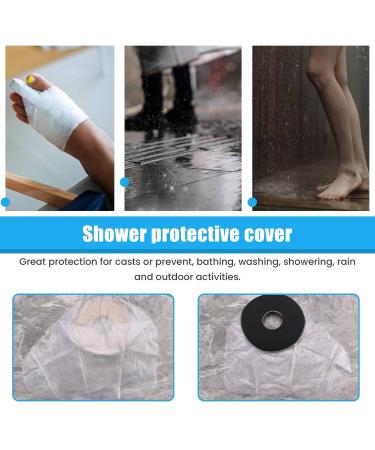 ecaqlin Waterproof Cast Cover Leg for Adult Ankle Shower Bath Watertight Foot Protector Wounds for Swimming Bath Accessories - Buy Online on SooperMarket.com