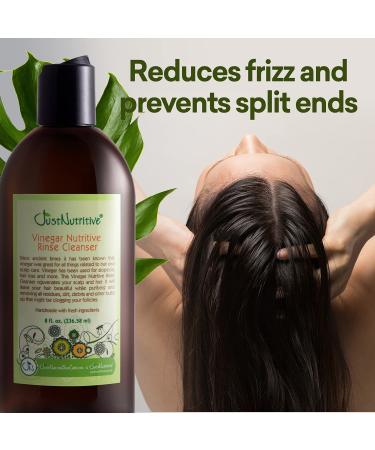 Vinegar Nutritive Rinse - Natural Hair Care for Revitalizing Hair & Scalp | Prevent Hair Loss | Just Nutritive 8 Oz - International Shipping Available - Buy Online on SooperMarket.com