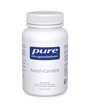 Pure Encapsulations - Acetyl-l-Carnitine - Hypoallergenic Supplement to support Memory and Attention - 60 Capsules