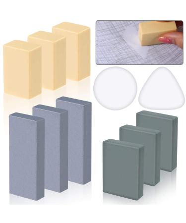 Outus 11 Pieces Gum Erasers For Artists Sketching  Kneaded Art Rubber Eraser  Drawing Art Erasers Kit  Rubber Erasers  Pencil Erasers for Art Drawing Sketching Drafting Supplies