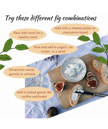 Organic Turkish Dried Figs | Purely Figs - USDA Certified, No Added Sugars or Preservatives | Non-GMO, Vegan & Kosher | 8oz - Buy Online on SooperMarket.com
