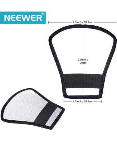 Neewer Camera Speedlite Flash Softbox Diffuser Kit with Bendable White and Silver/White Reflectors - Universal Mount for Nikon Sony - Buy Online on SooperMarket.com