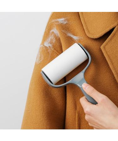 Buy Extra Sticky Pet Hair Lint Roller - Ergonomic Lint Remover for Couch Clothes & Furniture | Reusable Handle & 4 Refills (Shadow Gray) - International Shipping Available - Buy Online on SooperMarket.com