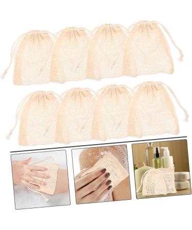 Baluue 24 Pcs Soap Storage Bag Vibrant Pouches Cotton Soap Bags Foam Soap Mesh Soap Bag Cotton Linen - Buy Online on SooperMarket.com