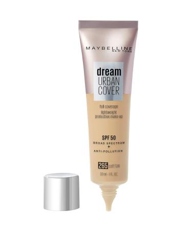 Maybelline New York Dream Urban Cover 265 Soft Tan - 30ml (Pack of 3) - Best International Shipping Available - Buy Online on SooperMarket.com