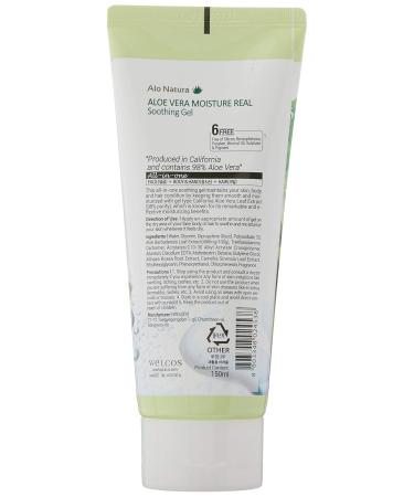 Alo Nature ALOE VERA Moisture Real Soothing Gel 150g - Soothing Hydration for All Skin Types | Best International Shipping - Buy Online on SooperMarket.com