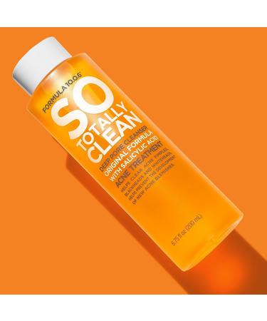 Formula 10.0.6 So Totally Clean Deep Pore Cleanser 6.75 oz - Salicylic Acid Toner for Clear & Smooth Skin - Vegan, Paraben-Free, Sulfate-Free - Buy Online on SooperMarket.com