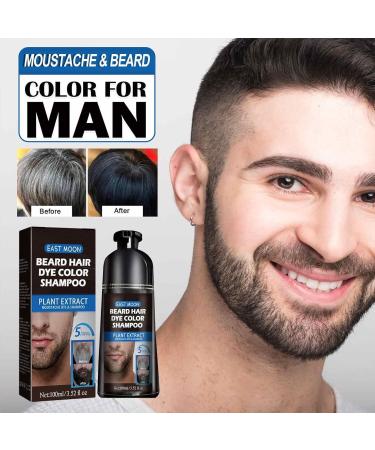 Beard Color Shampoo for Men - 100ml Organic Gray Beard Remover & Care - Buy Online on SooperMarket.com