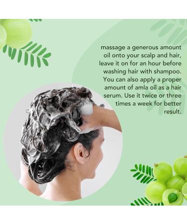 SBHEANGBA Cold Pressed Amla Oil - 100% Pure Organic Hair Growth Treatment Nourishing Scalp & Moisture 2.02 Fl Oz - Buy Online on SooperMarket.com