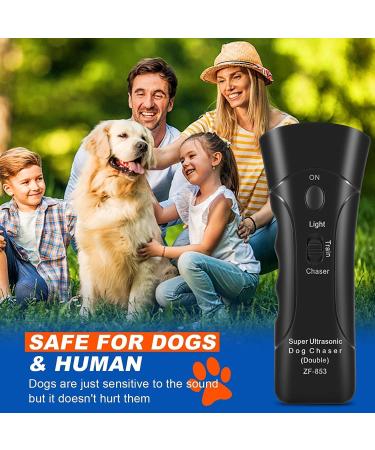 Anti Barking Device for Dogs Ultrasonic Dog Deterrent Control Sonic Bark Deterrents Stop Waterproof Mini Outdoor Deterrent Rechargeable 3 in 1 Bark Control Tool Frequency Levels Humanized and Safe - Buy Online on SooperMarket.com