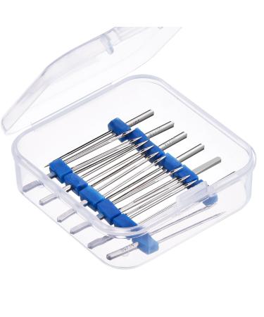 12 Pieces Twin Needles, Double Twin Needles with Plastic Box for Household Sewing Machine, 3 Sizes Mixed 2.0/90, 3.0/90, 4.0/90