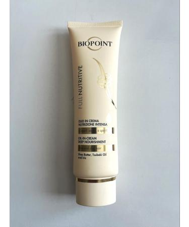 Biopoint Full Nutritive Hair Oil with Intense Nourishment Moisturising and Strengthening Effect Protects Hair Gives Suppleness and Suppleness 150 ml - Buy Online on SooperMarket.com