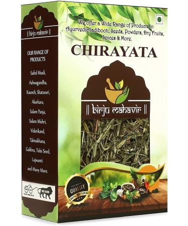 AOZA Birju Mahavir 100 Gr Chirayata - Bitterstick - chirata Natural 100 Gram (BMKB-218) - Buy Online on SooperMarket.com