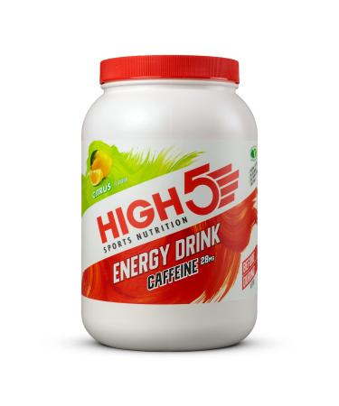 HIGH5 Energy Hydration Drink With Caffeine Refreshing Mix of Carbohydrates and Electrolytes (Citrus 2.2kg) Citrus Caffeine 2.2 kg