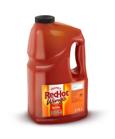 Frank's RedHot Buffalo Wings Sauce Authentic Flavour Blend of Heat & Spice Bulk Container 3.8L