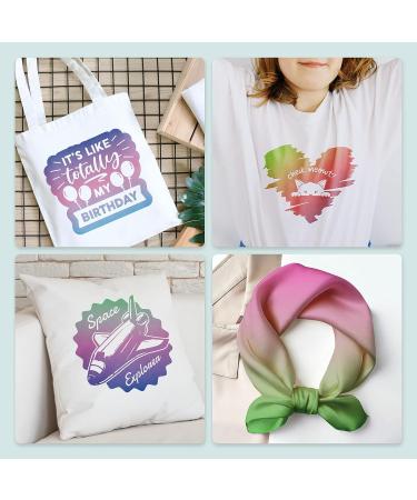 KASYU Smart Infusible Ink Transfer Sheets - 12 Sheets Gradient Color Sublimation Paper for Cricut Mug Press - Buy Online on SooperMarket.com