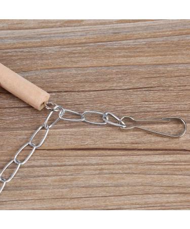Parrot Swing Ladder Pets Birds Climbing Toy Wood Ladder Warm Hammock Cotton Rope Cage Hanging Decor for Small Animals Ferret Parrots Rat Hamster (Pink) - Buy Online on SooperMarket.com